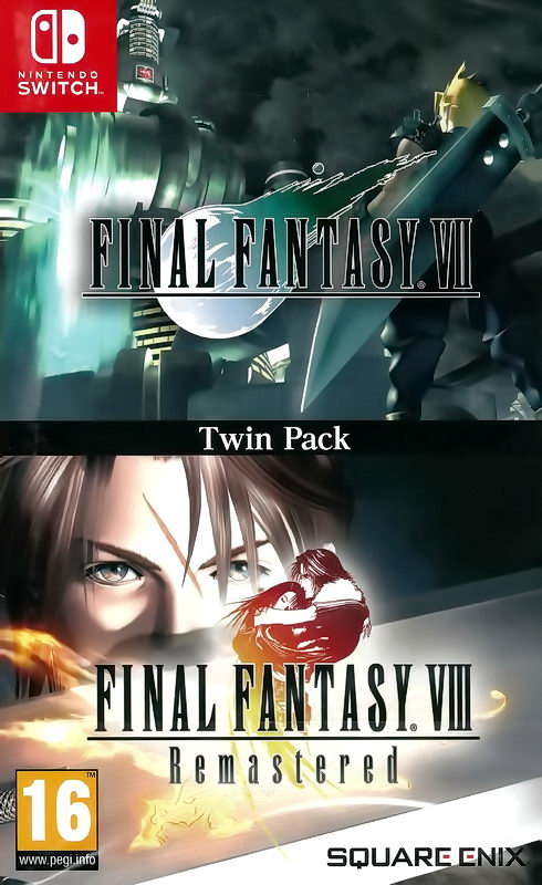 【全新未拆】任天堂 SWITCH NS 太空戰士7 + 8 FINAL FANTASY VII VIII 日文版 英文版