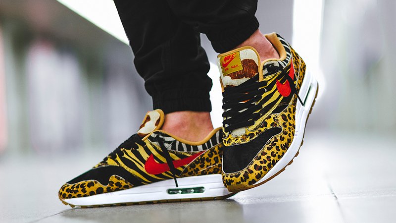 日貨代購CITY】NIKE X ATMOS AIR MAX 1 動物迷彩豹紋AQ0928-700 鞋子