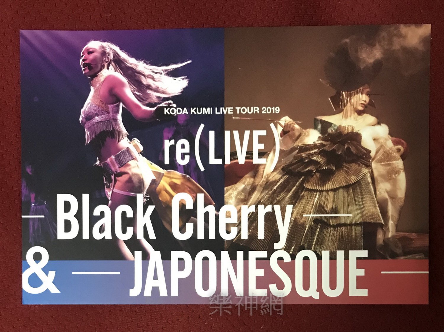 倖田來未KODA KUMI LIVE TOUR 2019 re(LIVE)【日版特典明信片】全新