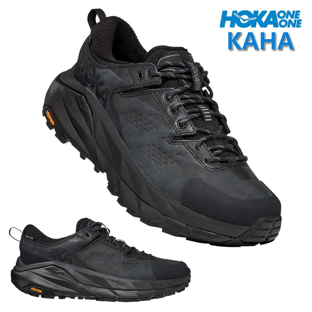 限時 正貨HOKA ONE ONE Kaha Low GTX 男 健行鞋 戶外男鞋 登山鞋 防水機能男鞋 牛巴革 厚底