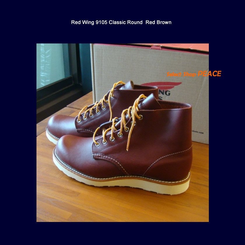 Red Wing 美國9105(8166)【現貨】US10號Classic Round | Yahoo奇摩拍賣