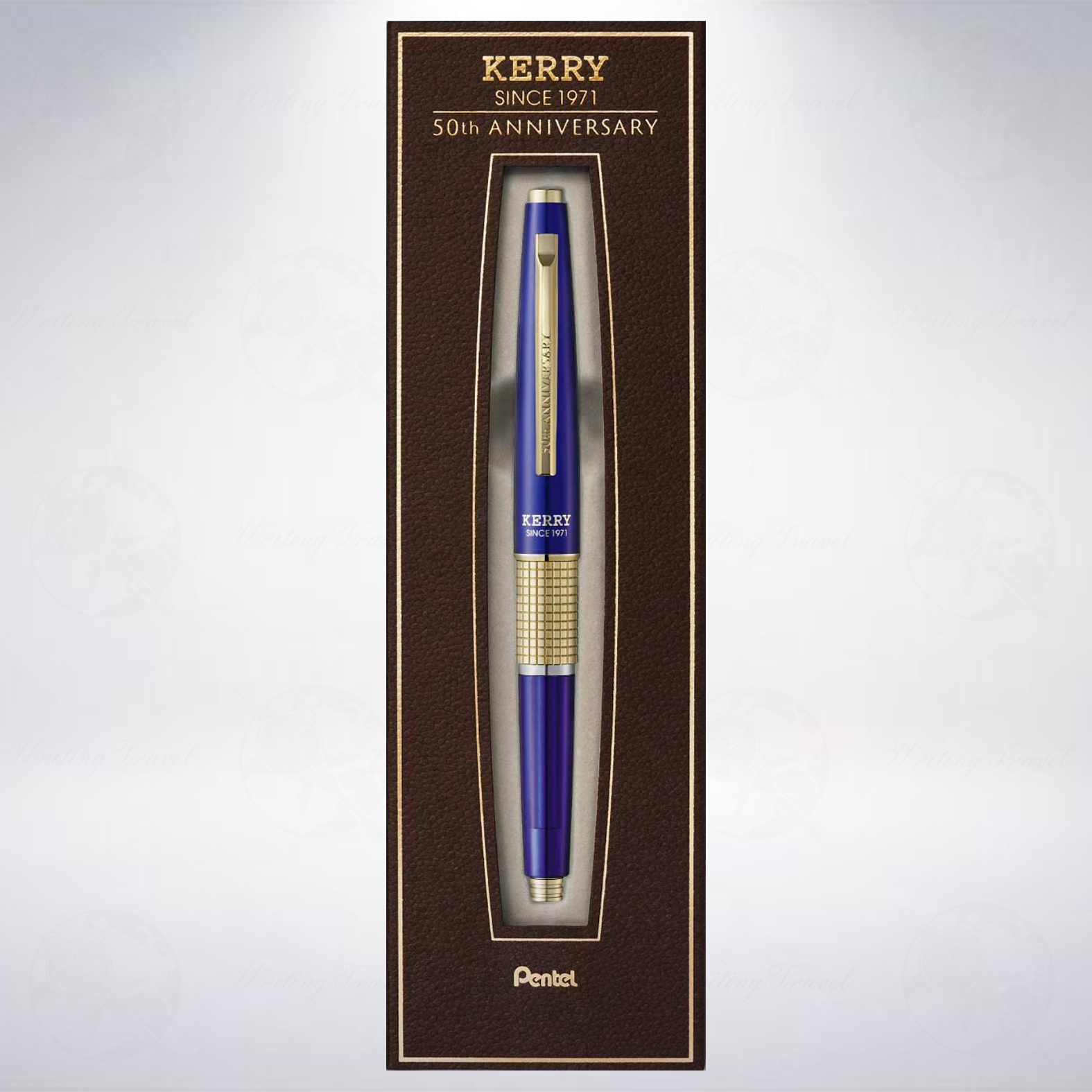 日本Pentel 万年CIL KERRY 50周年限定版自動鉛筆: 透藍/Bottle Blue