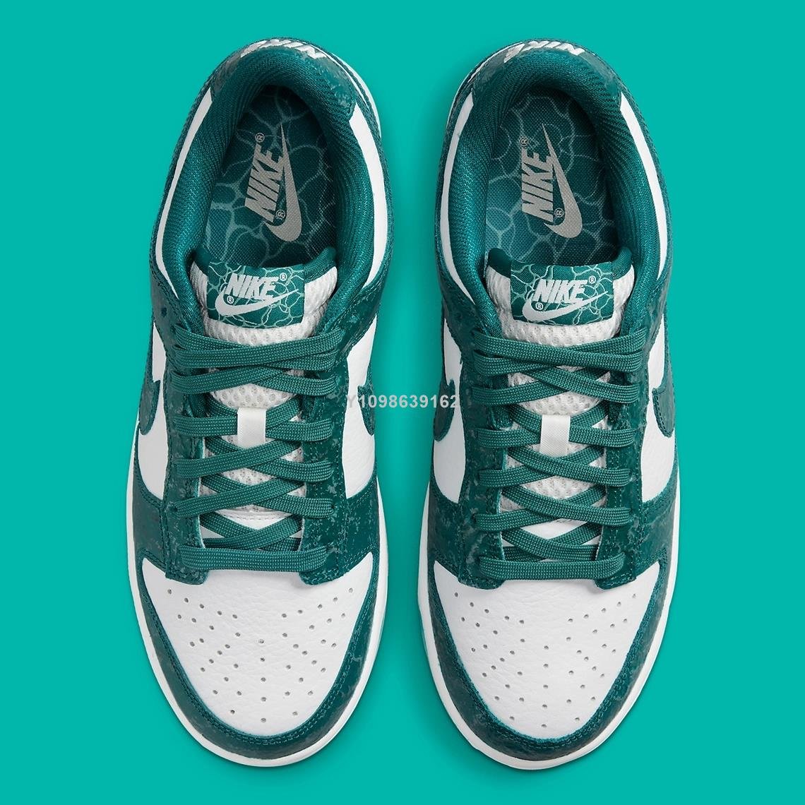 代購】Nike Dunk Low “Ocean”海洋波紋藍綠低幫休閒百搭滑板鞋DV3029