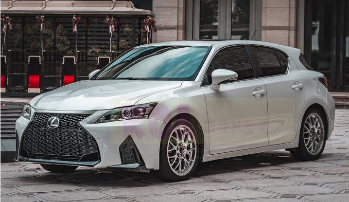 凌志 LEXUS CT200H 舊款改新款 ISF版 F-SPORT 前保桿 含 總成 現貨 空力套件