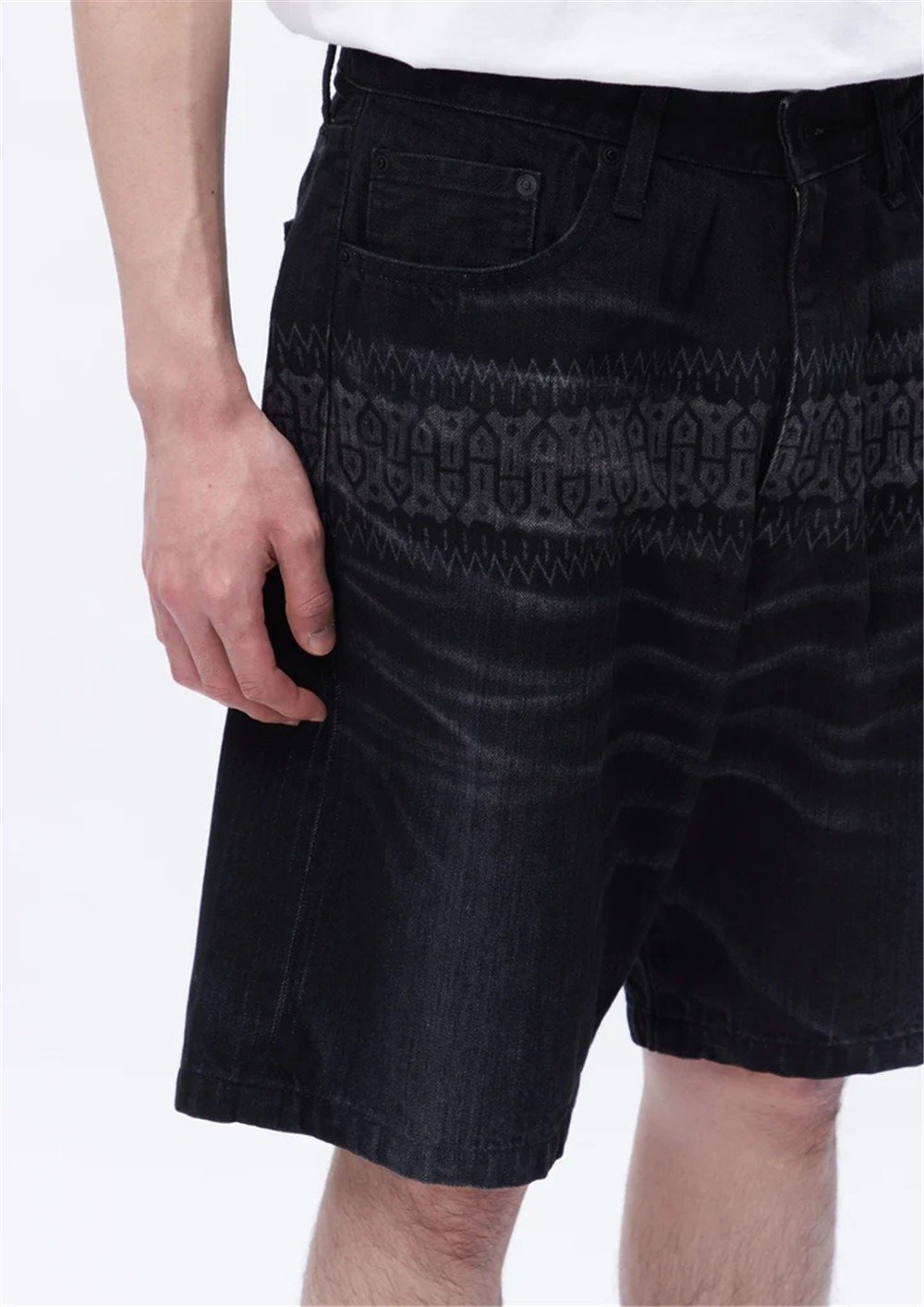 希望商店】NEIGHBORHOOD BI SHORT PANTS 23SS 骨印水洗牛仔短褲| Yahoo