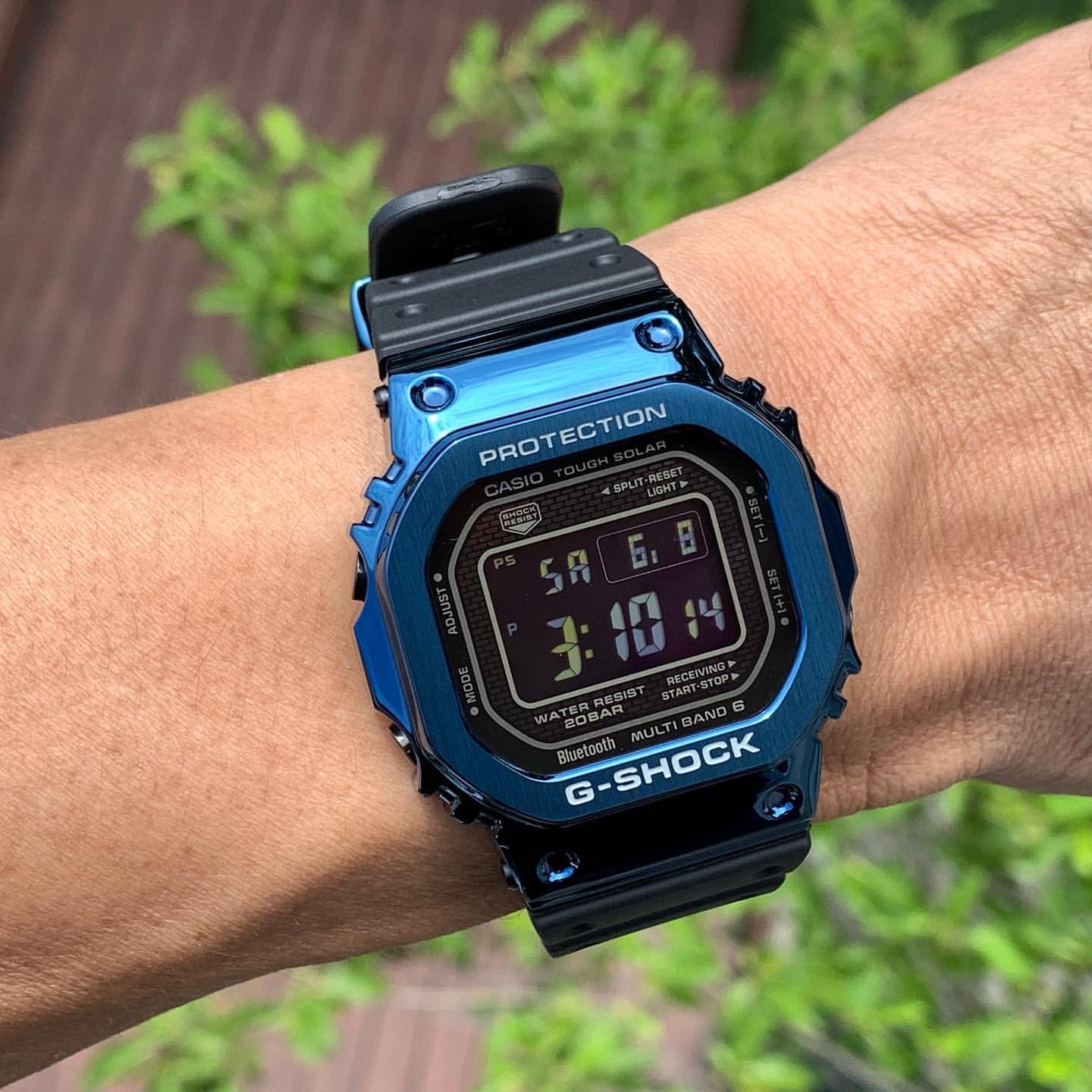 圧倒的高評価 【美品】CASIO Gショック GMW-B5000G-2JF GMW-B5000G メンズ