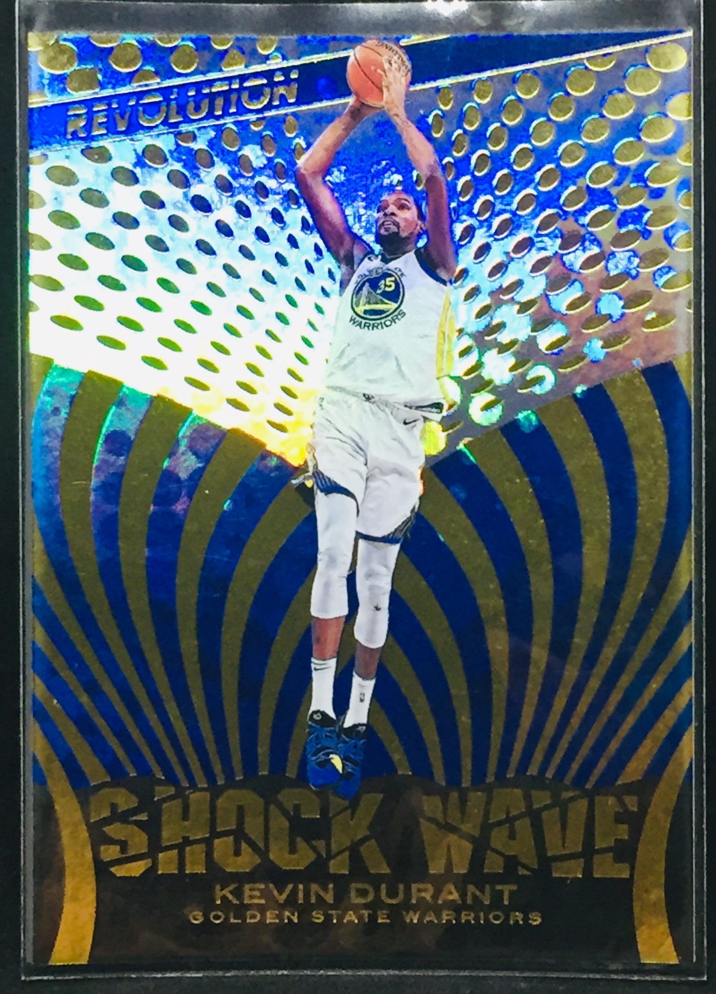 Kevin Durant 2018-19 PANINI REVOLUTION SHOCK WAVE 特卡勇士隊