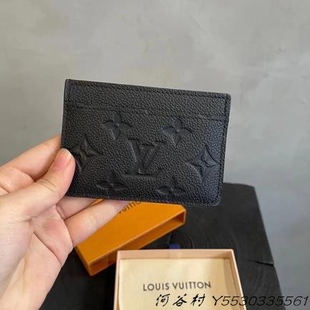 Replica Louis Vuitton Card Holder In Monogram Empreinte Leather M69174