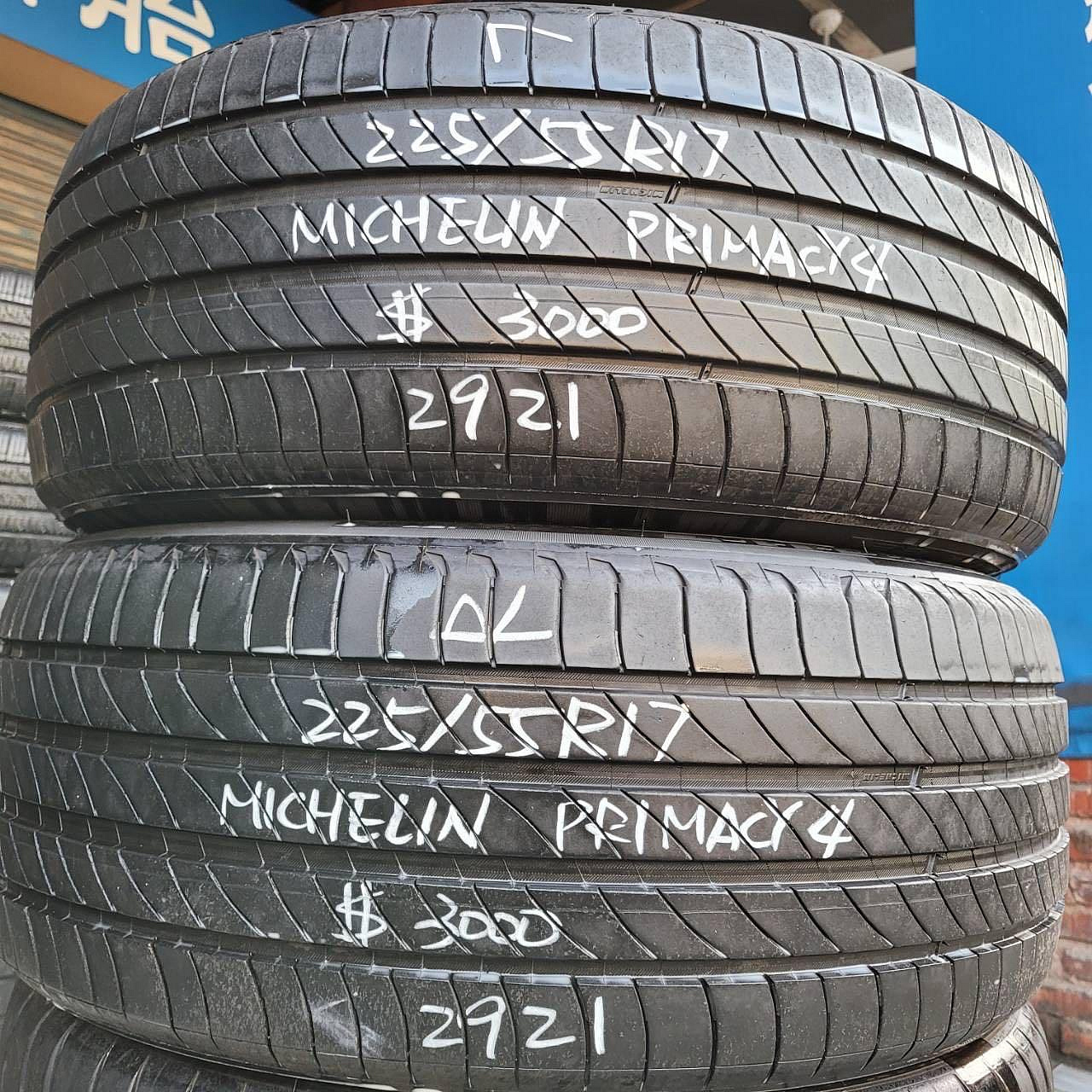 [泰和輪胎］中古落地胎225/55R17米其林 PRIMACY4