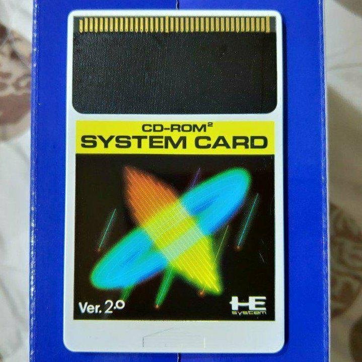 PC-Engine CD CD-ROM SYSTEM CARD Ver. 2.0 系統卡(編號78) | Yahoo