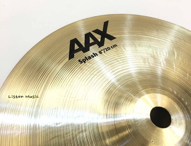 立昇樂器 SABIAN AAX 8 Splash 銅鈸 SAPY-20805X 原廠公司貨 可搭配木箱鼓 手鈸 8吋