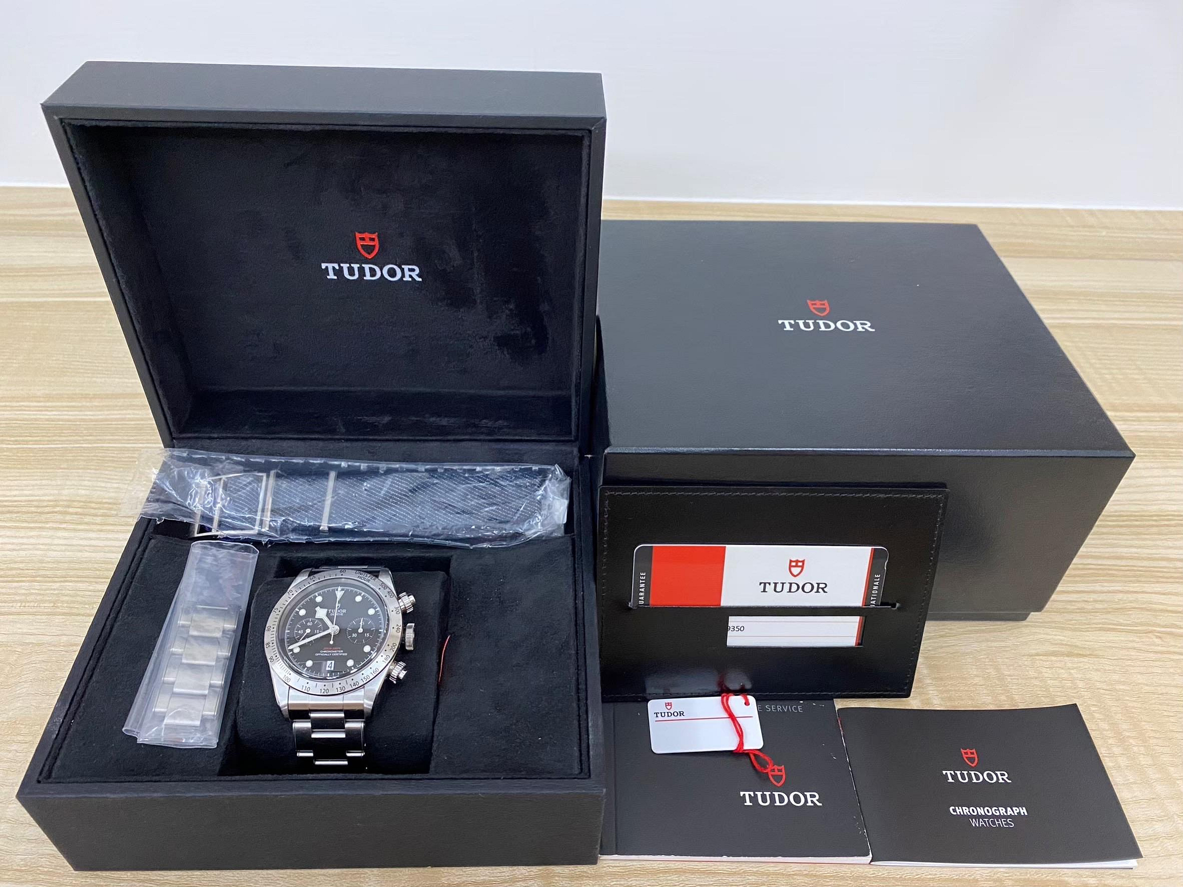 TUDOR Heritage Black Bay Chrono 帝舵 79350 天文台計時機械錶