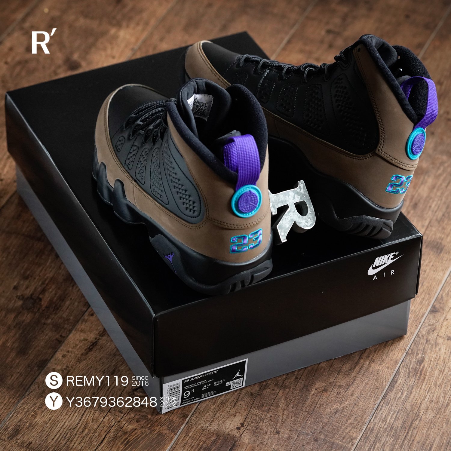 27.5cm NIKE AIR JORDAN 9 RETRO /