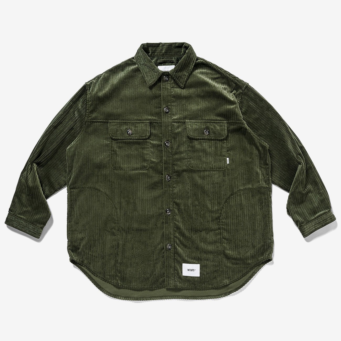 日貨代購CITY】2021AW WTAPS WCPO LS COTTON CORDUROY 燈心絨襯衫三色