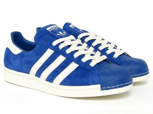 ☆ Tsu ☆ADIDAS ORIGINALS 男鞋superstar VIN 藍色白線80s g17416 