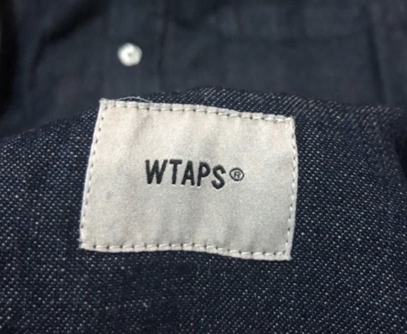 需要請看關於我全新L號無任何配件WTAPS BD LS SHIRT COTTON DENIM 牛仔