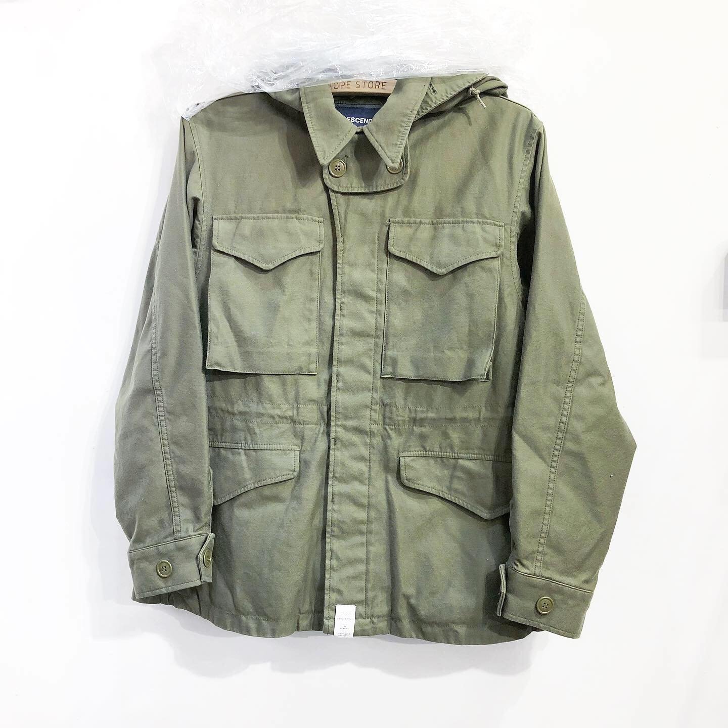 希望商店】DESCENDANT 1943 SATIN JACKET M65 17AW 機械潛水艇夾克