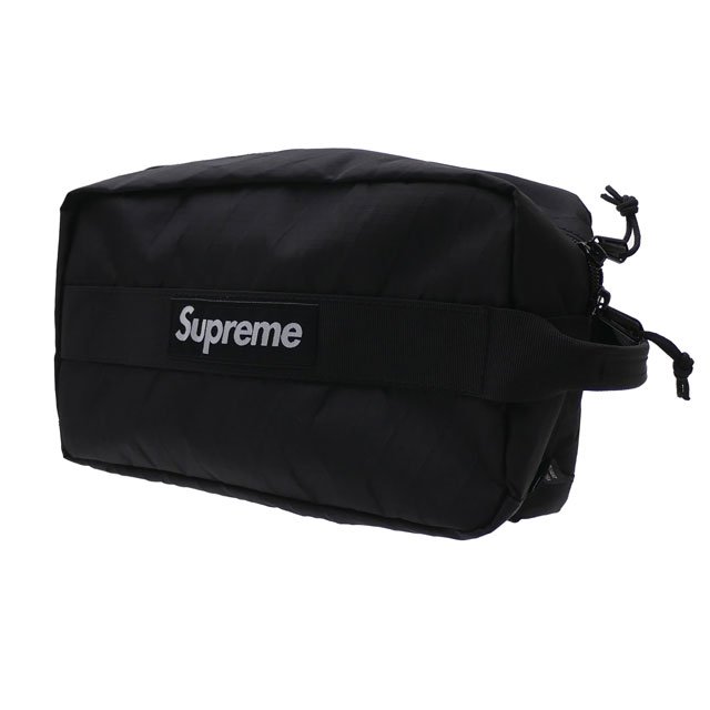 品多く Supreme◇19SS/Utility Pouch/ナイロン/ブラック/紐なし ポーチ 