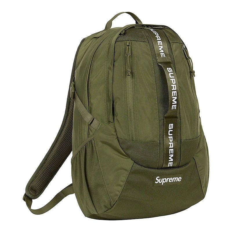 全新真品現貨SUPREME FW22 BACKPACK 後背包(軍綠色) olive green 背包