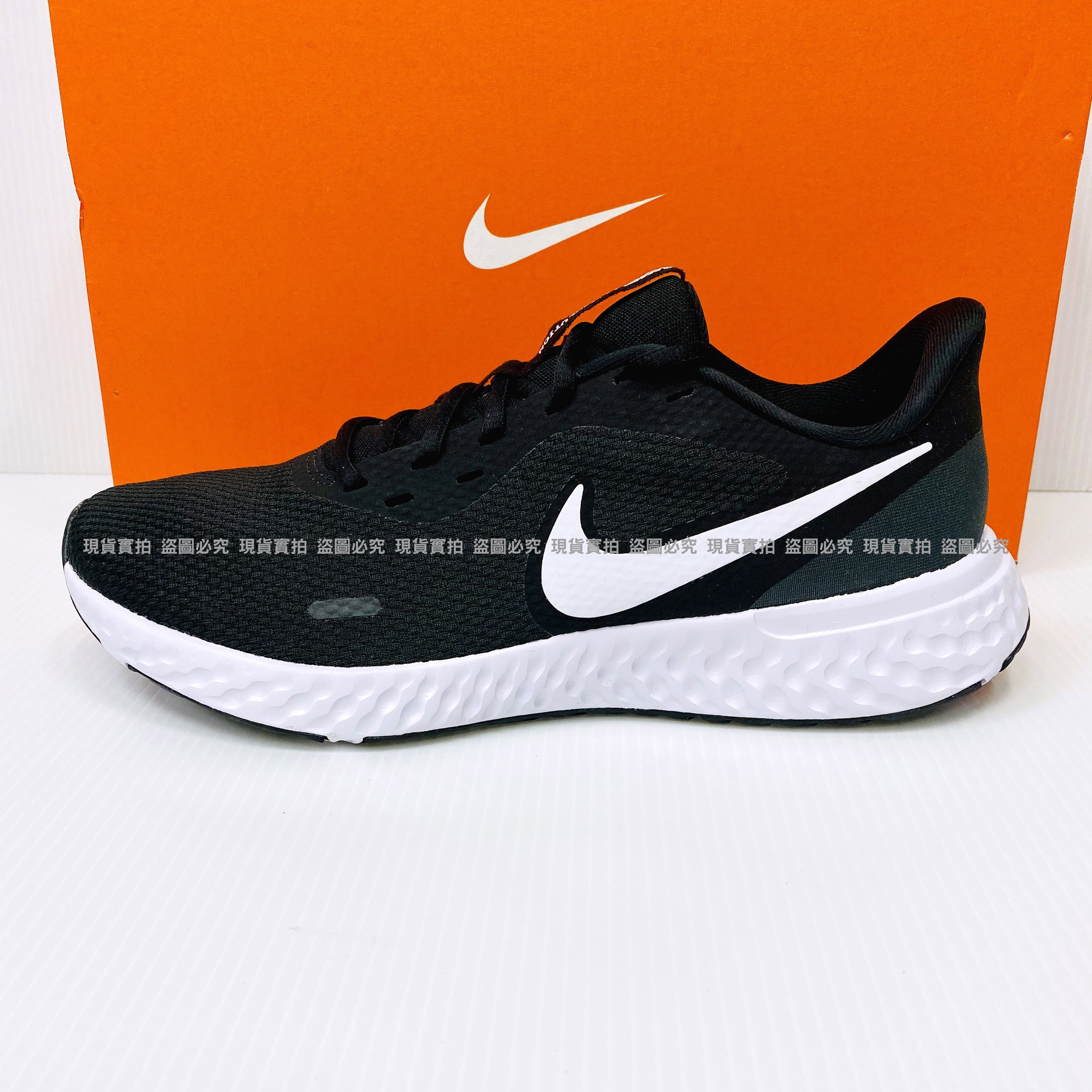 【斯伯特】正品實拍 NIKE REVOLUTION 5 輕量 Q彈 慢跑鞋 路跑鞋 BQ3204-002