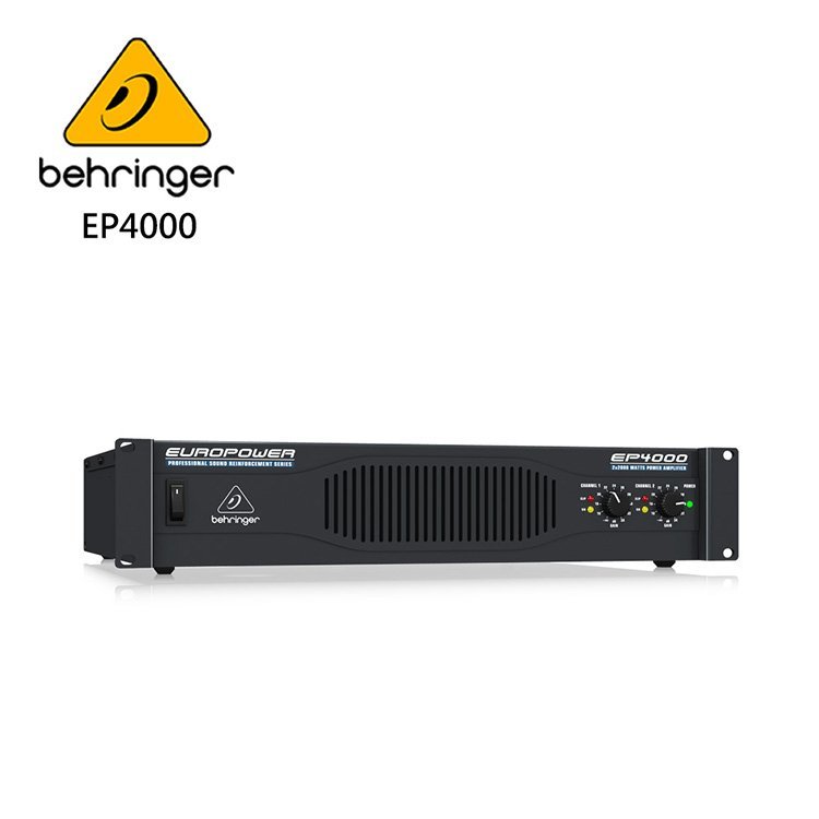 BEHRINGER EP4000專業PA喇叭功率擴大機(4,000瓦/立體聲) | Yahoo奇摩拍賣