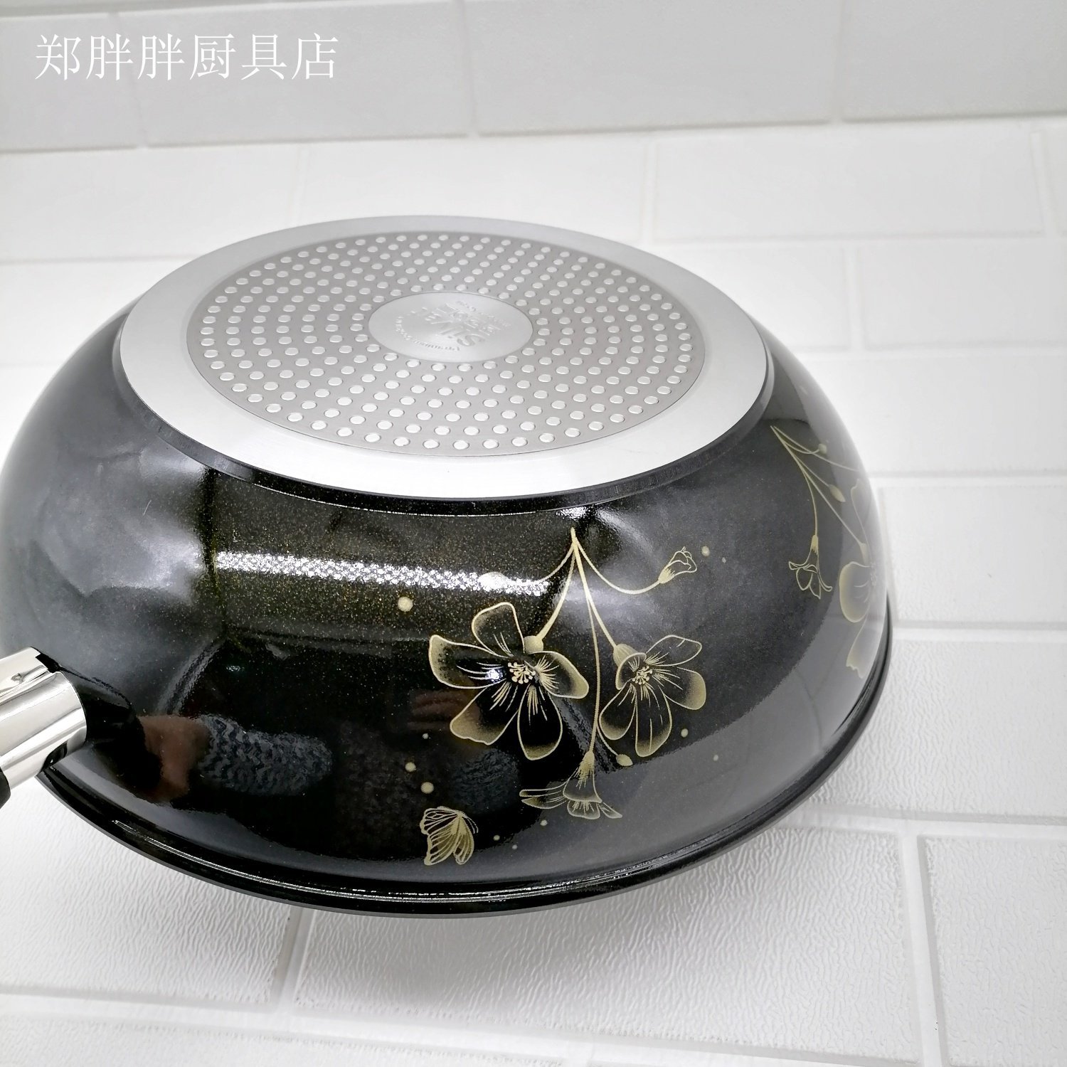 現貨熱銷-韓國silvat不粘鍋原裝進口鉆石涂層燃氣電磁爐通用炒煎鍋平底鍋