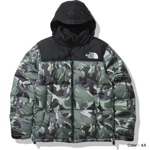 日貨代購CITY】THE NORTH FACE Novelty Nuptse Jacket 迷彩ND91842