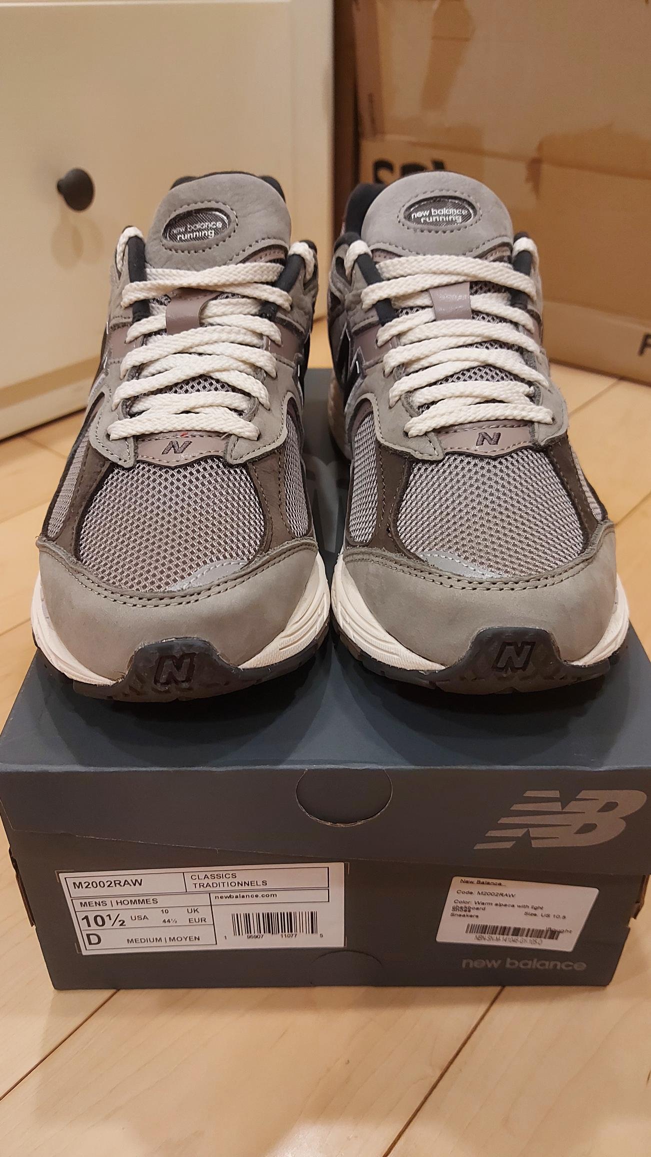 NEW BALANCE 2002R M2002RAW 灰棕us10.5 28.5cm 全新| Yahoo奇摩拍賣