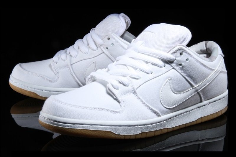 POISON } NIKE SB DUNK LOW PRO White Platinum Gum 全白黃膠底| Yahoo