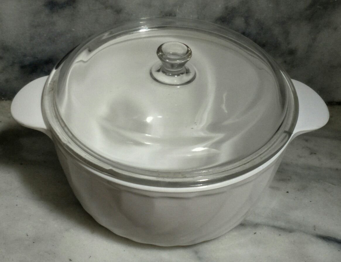 法國 ARCOFLAM 超耐熱鍋 / 陶瓷鍋...適用:瓦斯爐.電子爐.微波爐...中(1)...媲美鍋寶三用鍋