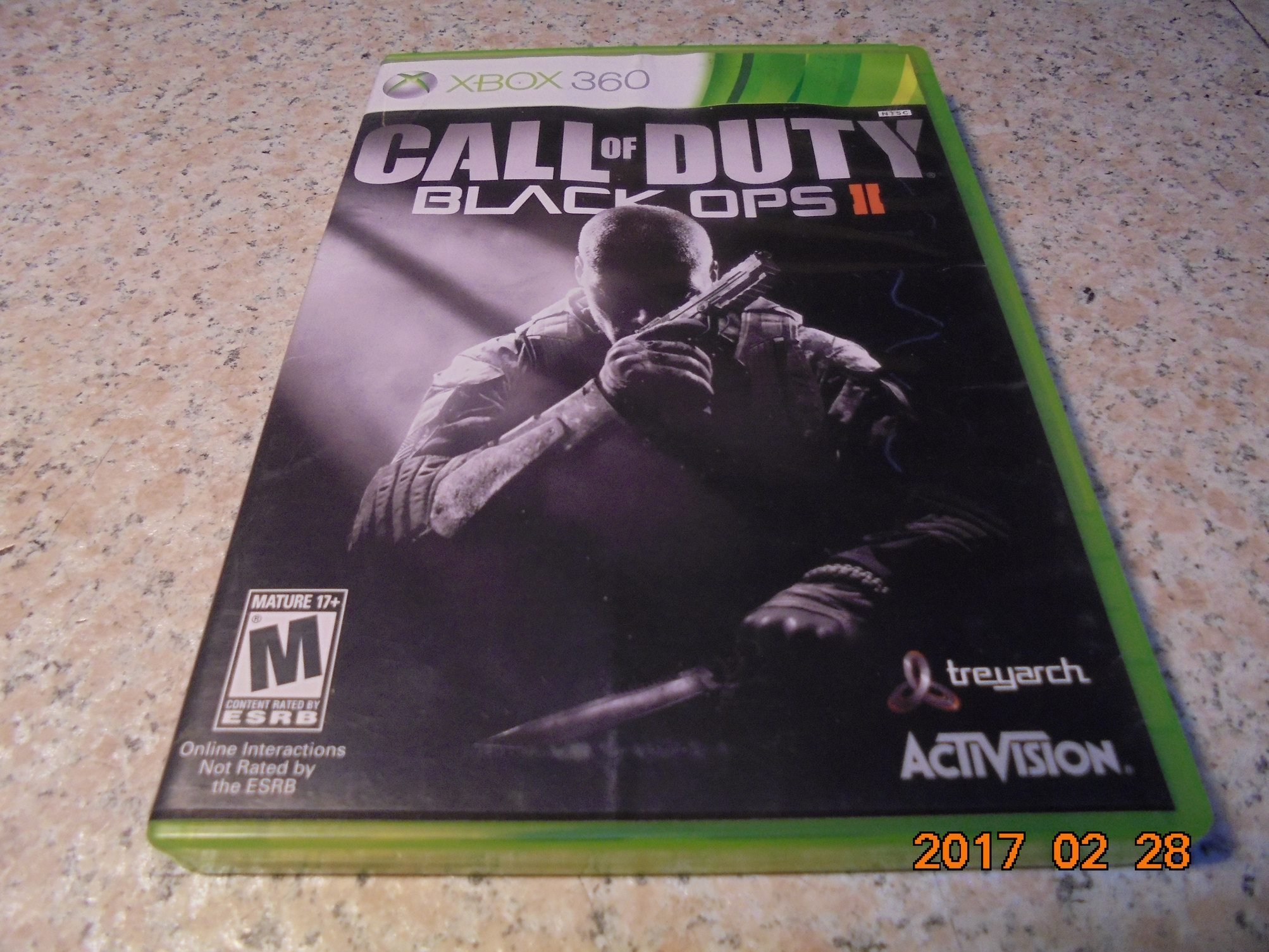 Xbox360 決勝時刻 黑色行動2 Cod Black Ops 2 英文版直購價800元桃園 蝦米小鋪 Yahoo奇摩拍賣