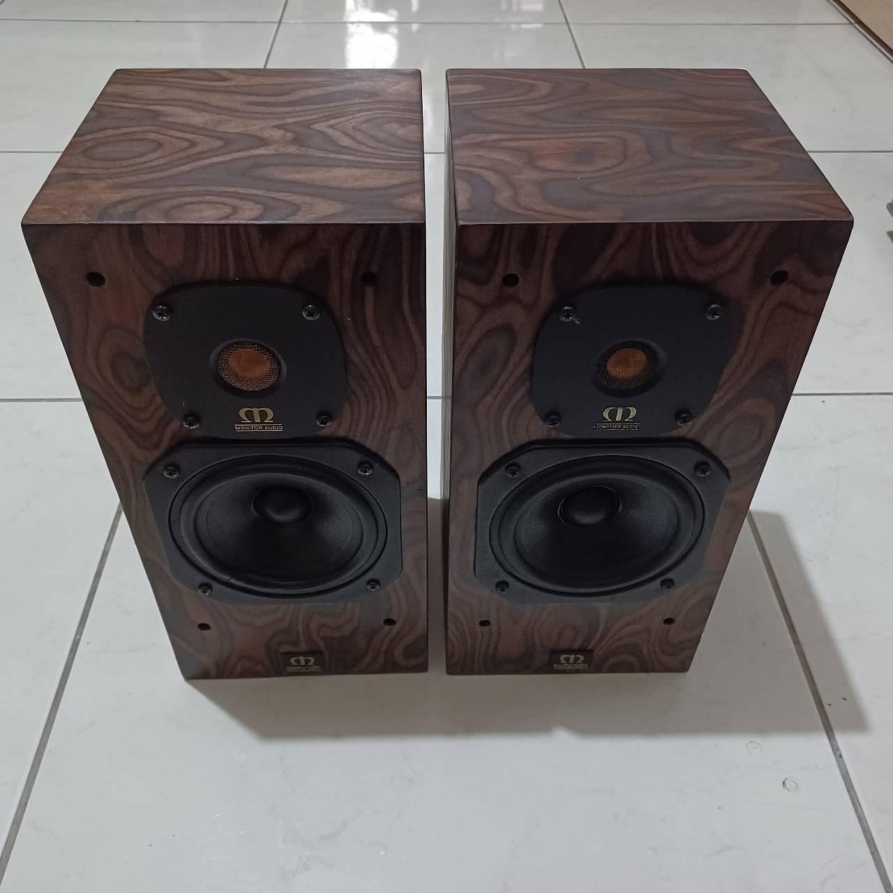 (多出來器材-清倉-不二價)...MONITOR.AUDIO-7...GOLD/MKII...書架喇叭...詳閱說明proac/harbeth/atc/kef