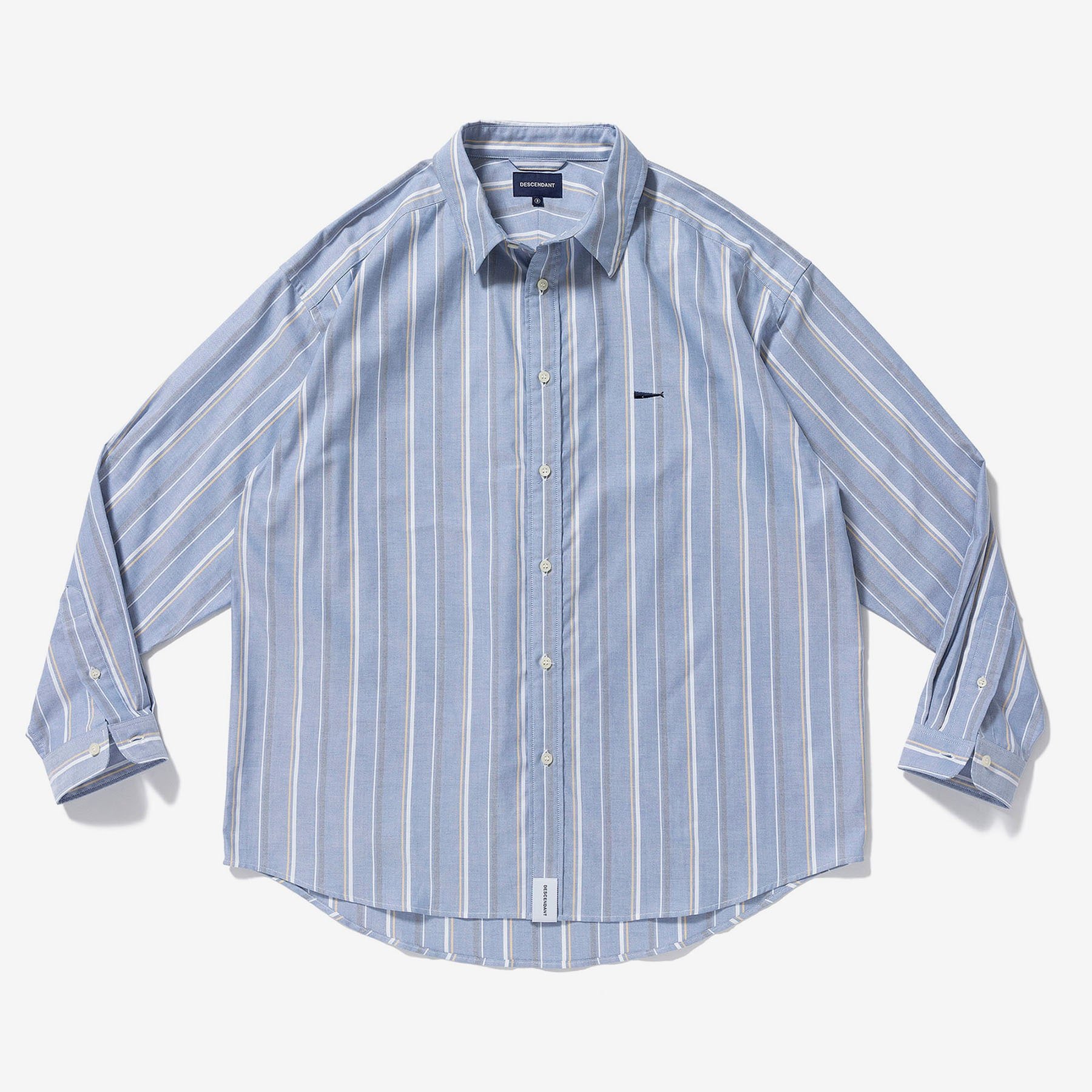 日貨代購CITY】2022SS DESCENDANT OXFORD STRIPE LS SHIRT DCDT襯衫