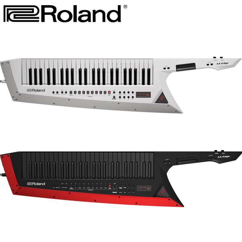 造韻樂器音響-JU-MUSIC- 全新 Roland AX-Edge keytar 肩背式 合成器 電子琴 白色 鍵盤