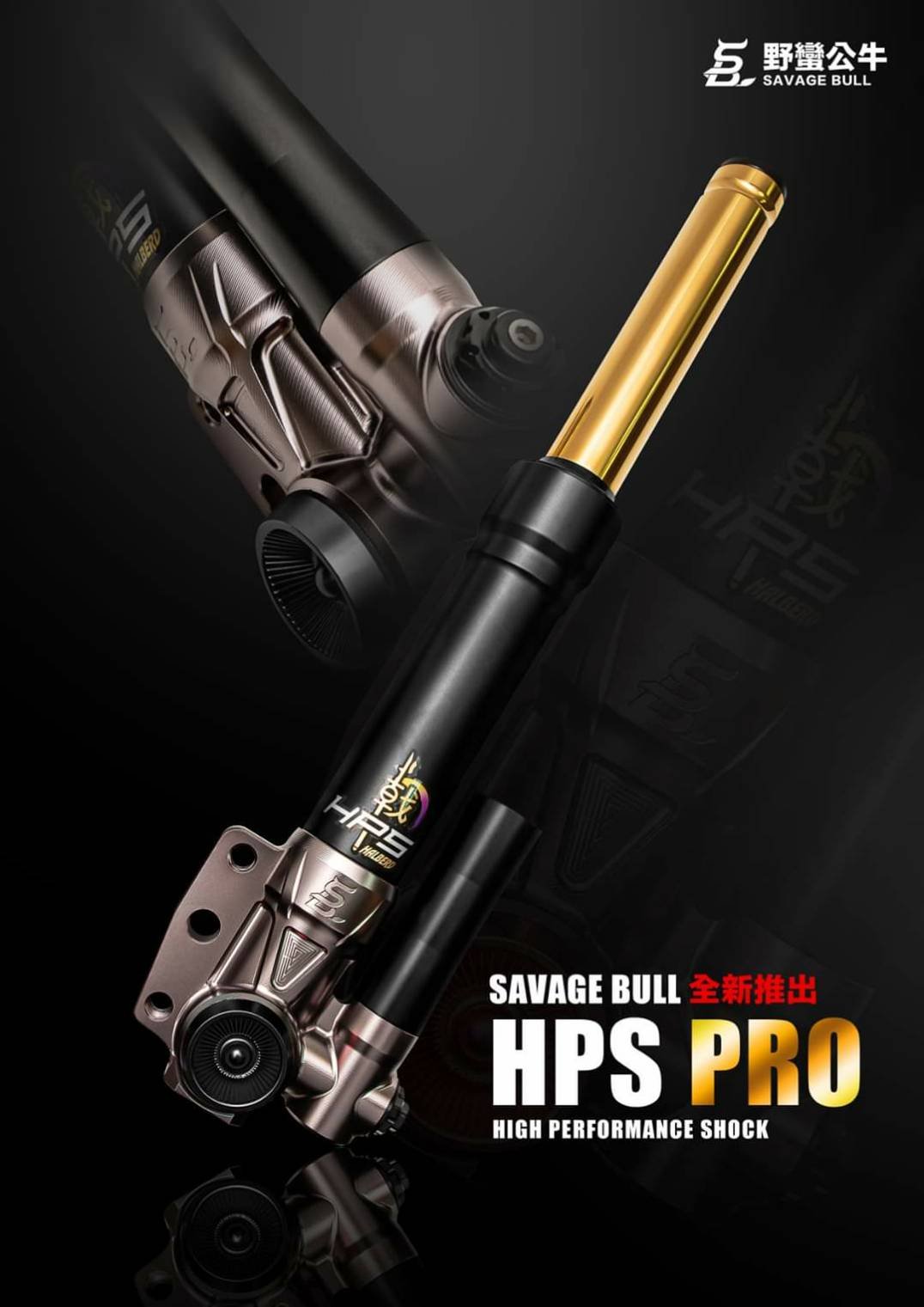 【小港二輪】SB 野蠻公牛 HPS-PRO.FORCE.SMAX.DRG.可調式前叉.前避震