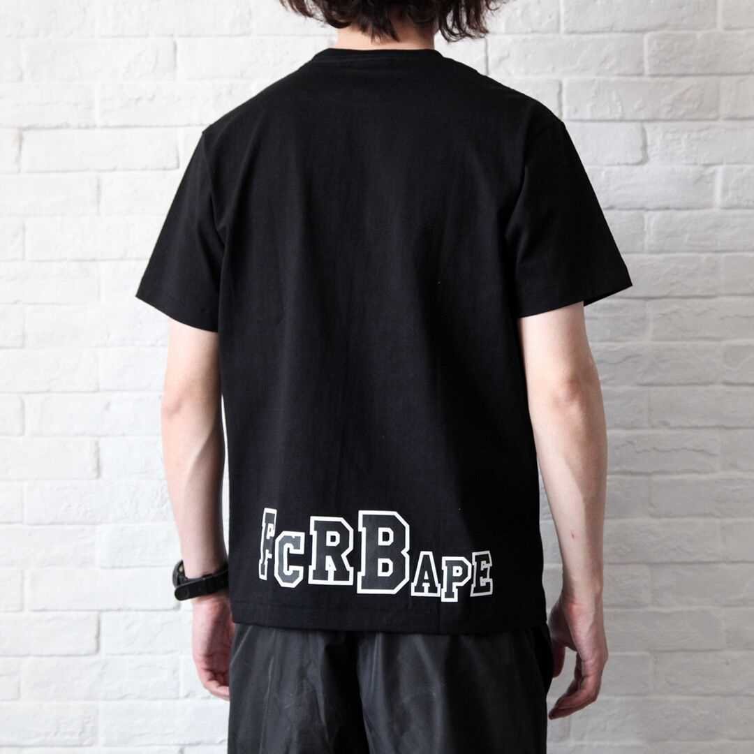 BAPE x FCRB SHARK TEE 短T 鯊魚LOGO 黑白兩色男女| Yahoo奇摩拍賣