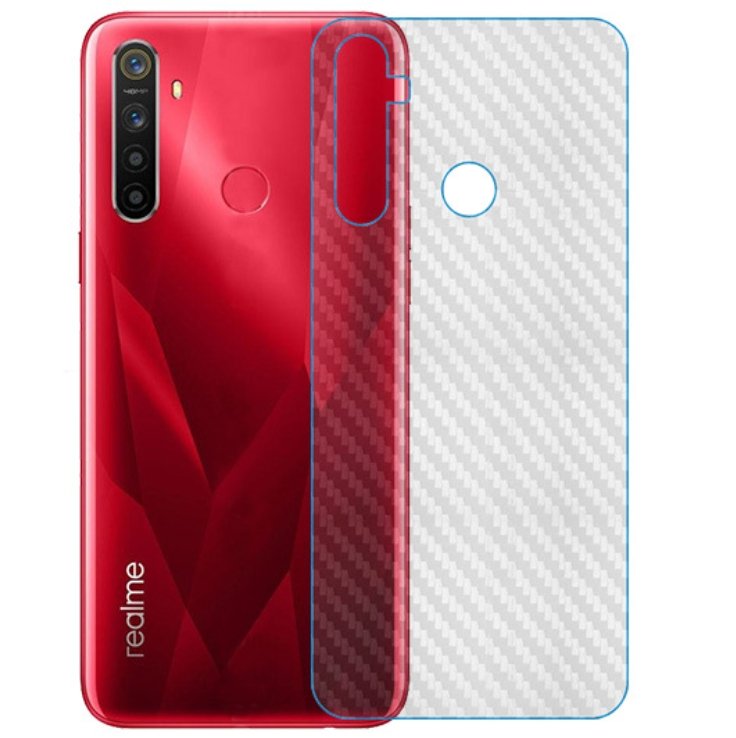 OPPO Realme 5 XT Pro 碳纖維紋 背貼 包膜 保護機身貼