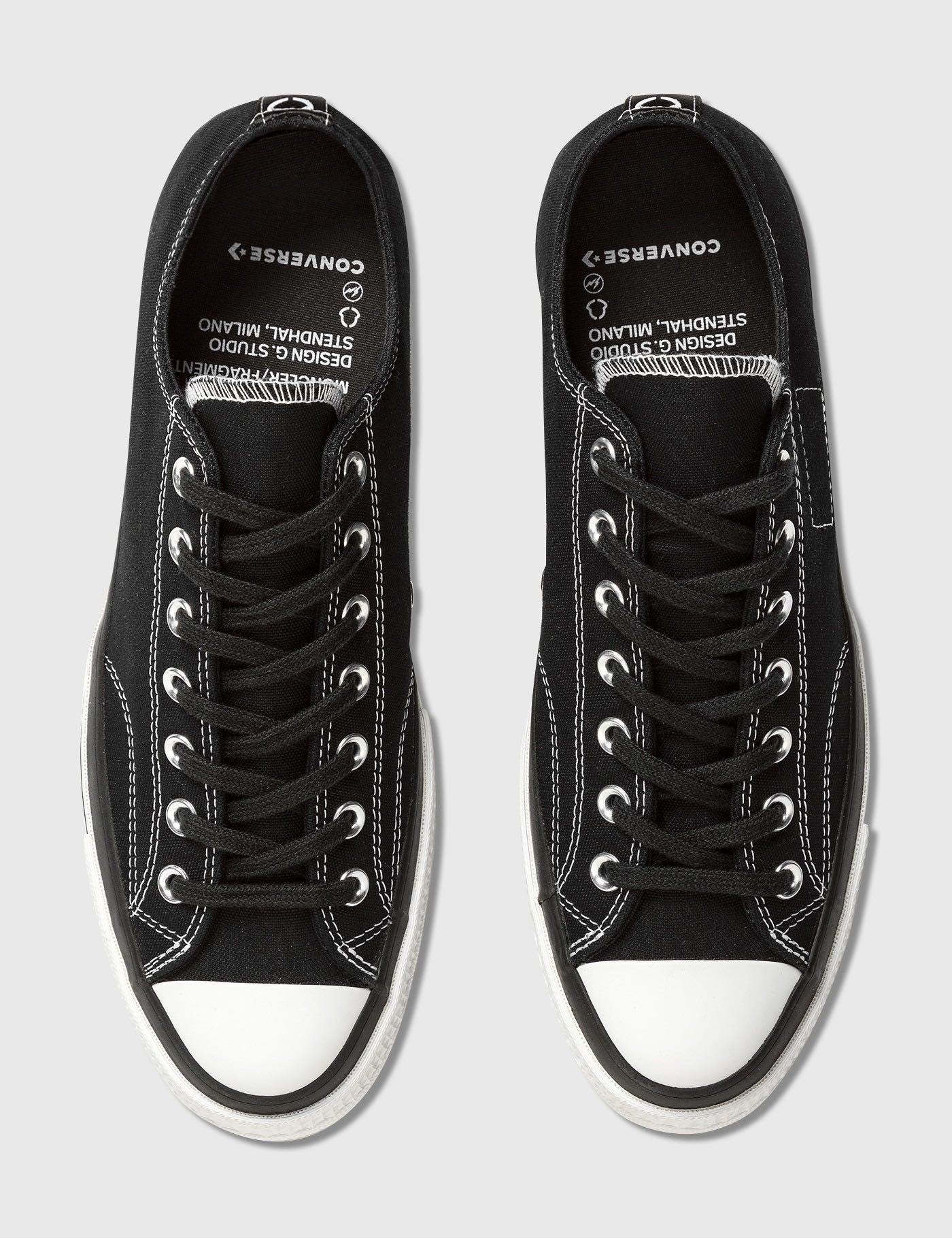 7 Moncler Fragment Converse Chuck 70 限量聯名款閃電藤原浩帆布鞋