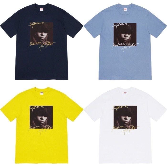 xsPC 2019 S/S SUPREME MARY J. BLIGE TEE 照片TEE 檸檬黃紅桃紅M