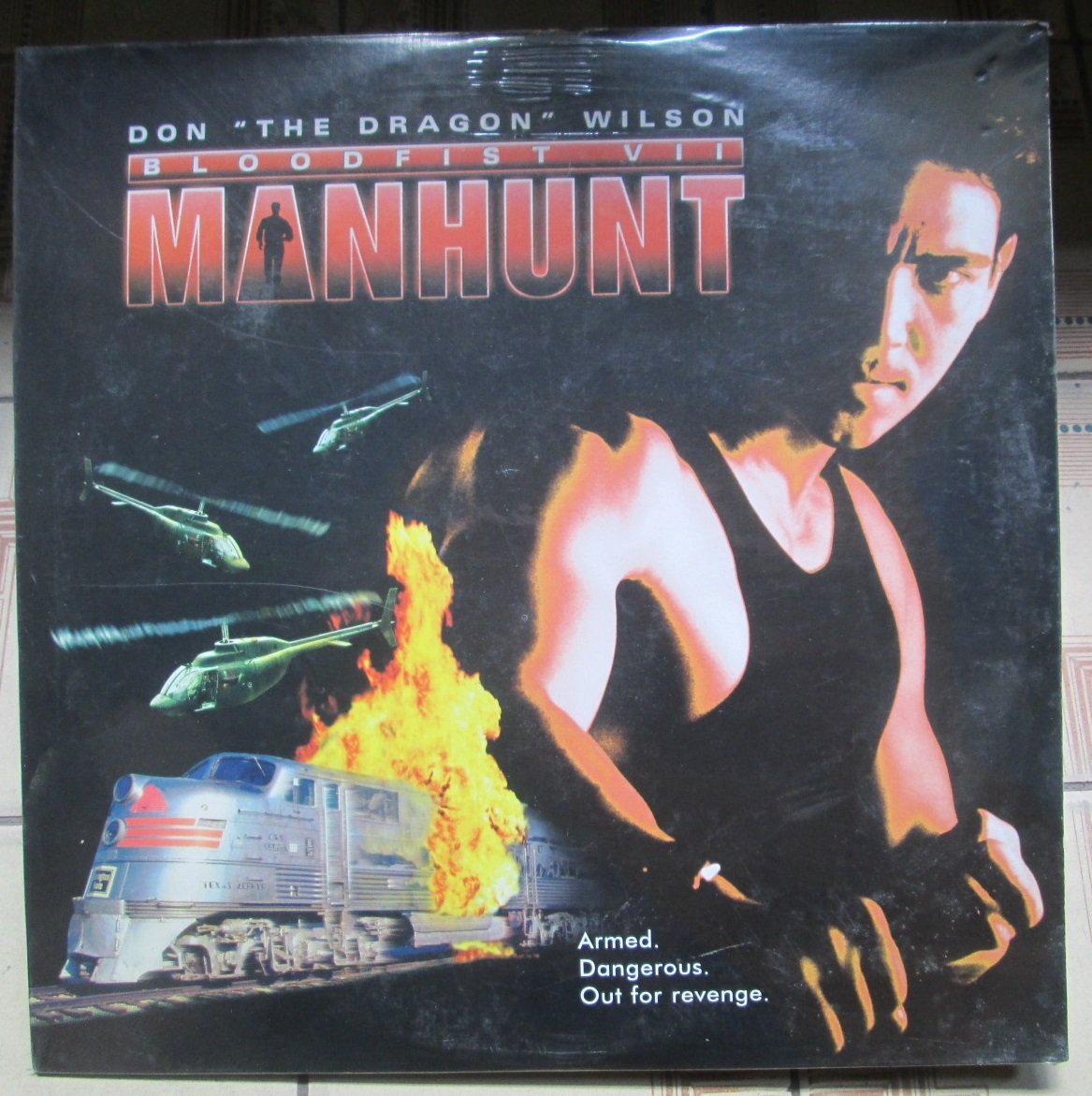 進口ld影碟 全新未拆 Bloodfist Vii Manhunt追捕 電影 1995 Yahoo奇摩拍賣