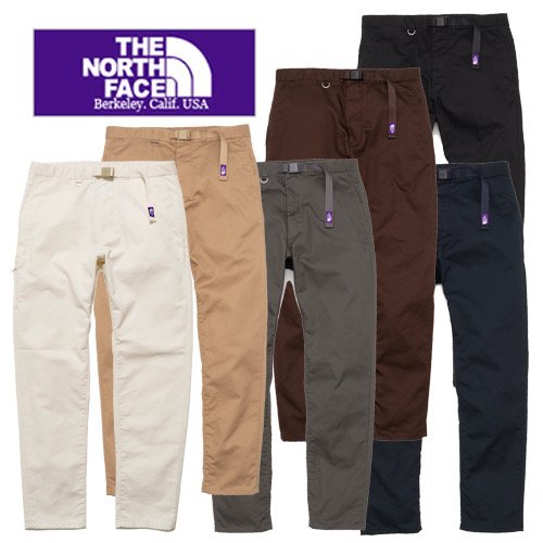 THE NORTH FACE Stretch Twill Tapered Pants 紫標錐型褲【NT5051N