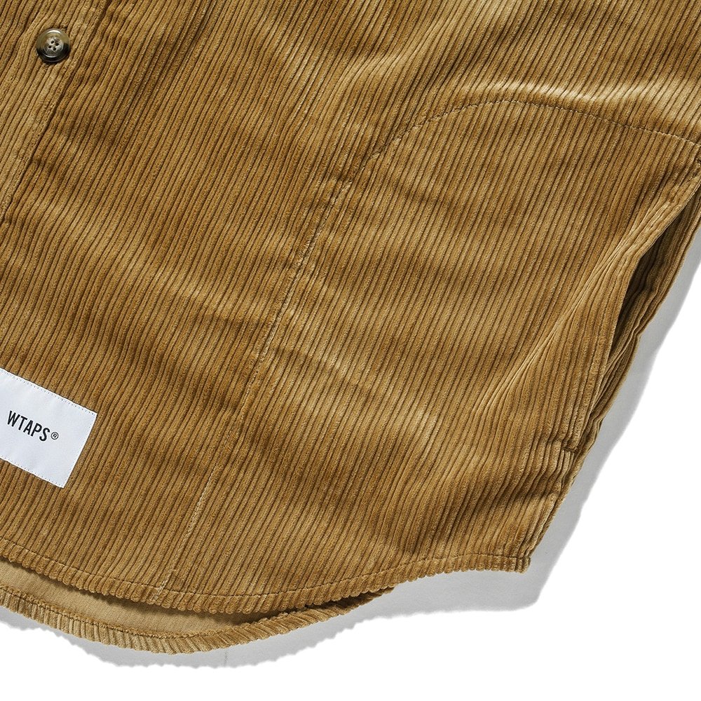 日貨代購CITY】2021AW WTAPS WCPO LS COTTON CORDUROY 燈心絨襯衫三色