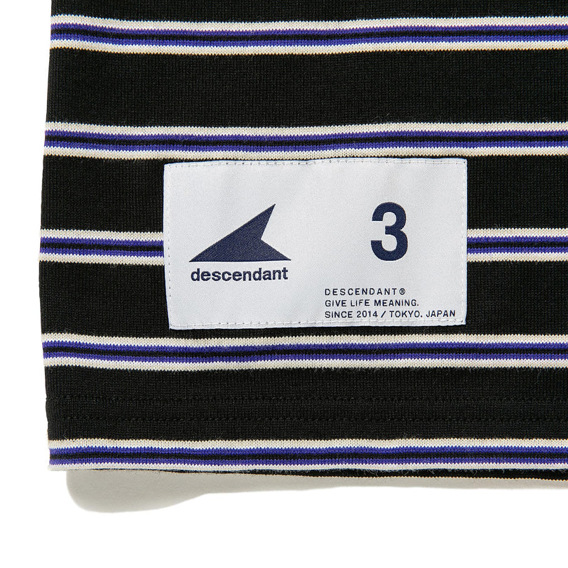 日貨代購CITY】2022AW DESCENDANT HORIZONTAL STRIPE LS 鯨魚條紋長T