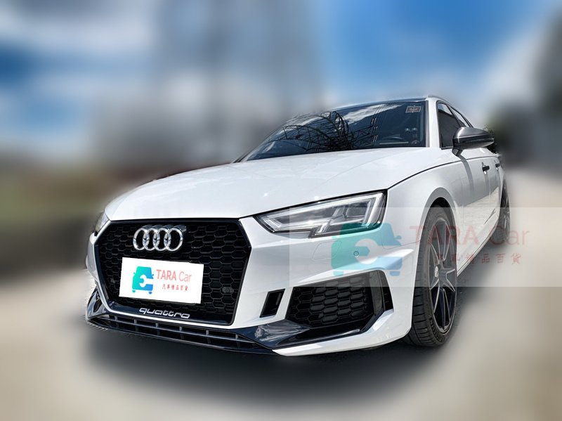 特價 - 台灣 17 18 19 年 奧迪 AUDI A4 B9 改 RS4 前大包 含水箱罩 前保桿 空力套件 現貨