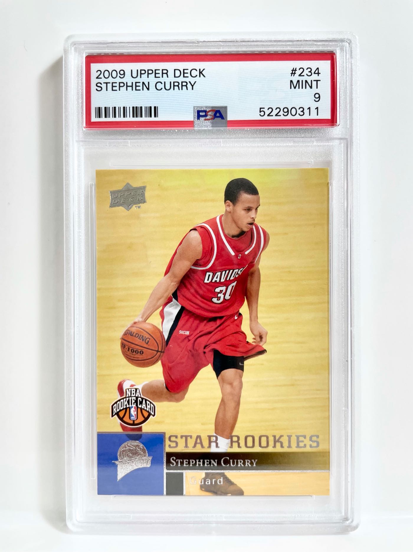 Stephen Curry 2009 Upper Deck RC 新人卡rookie 鑑定卡PSA9 | Yahoo