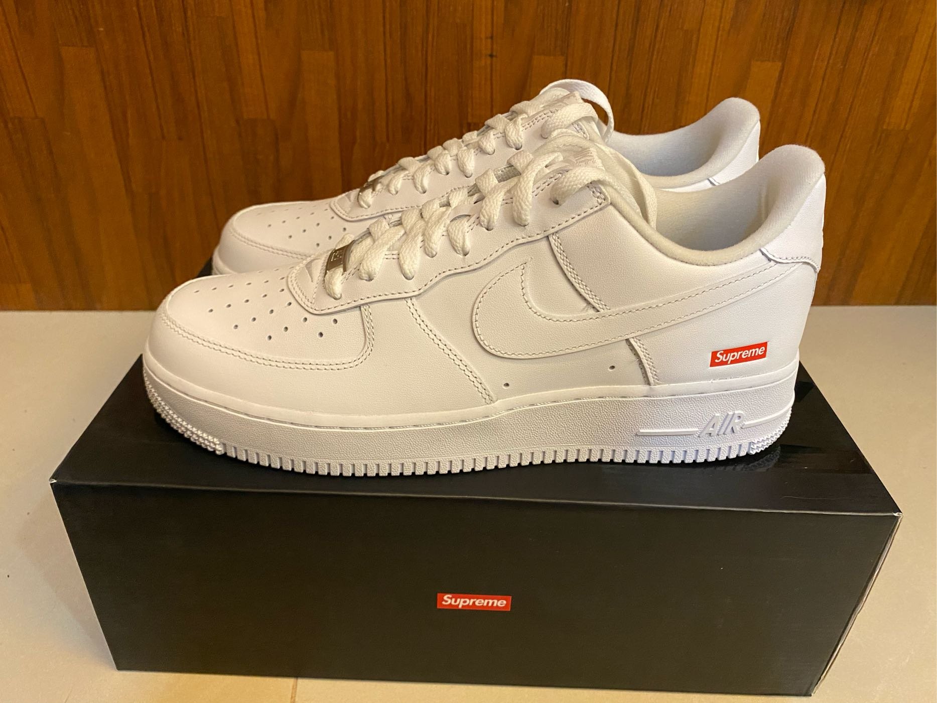 S.M.P】Nike Air Force 1 Low Supreme White 白CU9225-100 | Yahoo奇摩拍賣