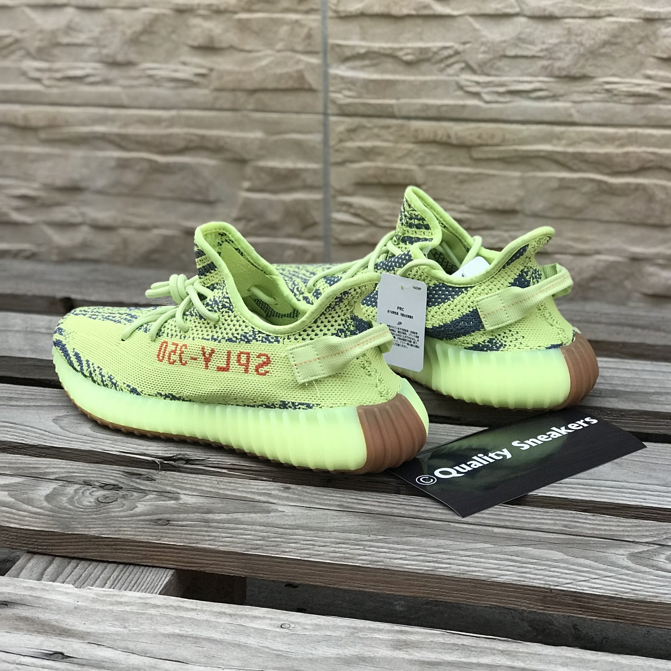 現貨- Adidas Yeezy Boost 350 V2 Yellow 螢光黃斑馬B37572 | Yahoo