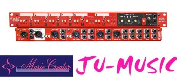 造韻樂器音響- JU-MUSIC - Radial JX-62 Switcher DI 『公司貨，免運費』