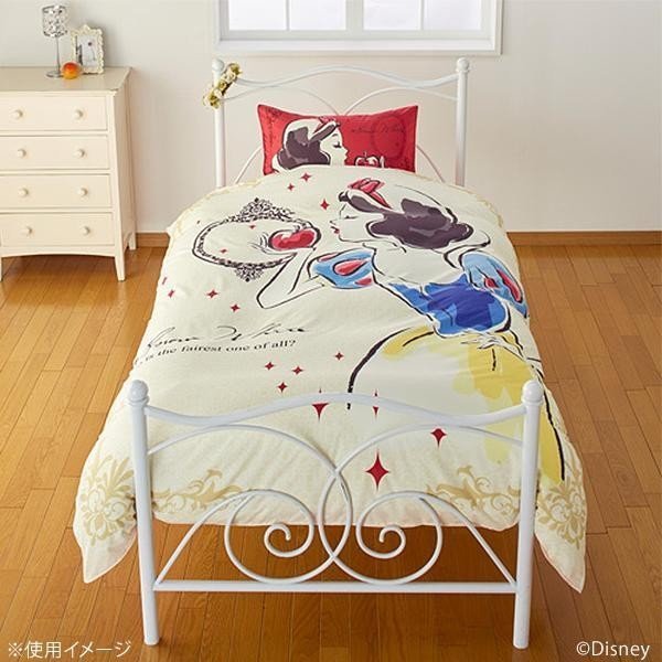 日本代購 迪士尼 disney 愛麗絲 貝兒 長髮公主 小美人魚 白雪公主 仙度瑞拉 單人床包 三件組 床單 枕頭套
