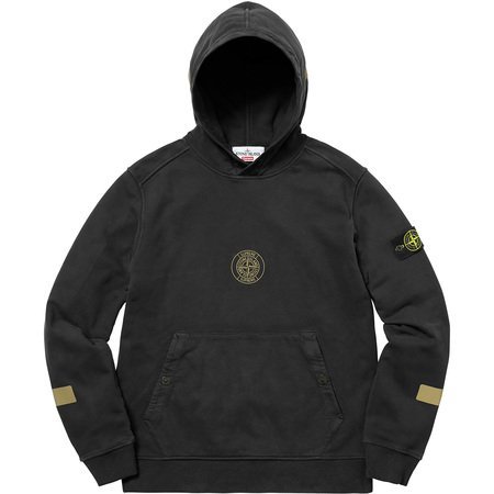 超搶手】全新正品2017 聯名Supreme x Stone Island Hooded Sweatshirt